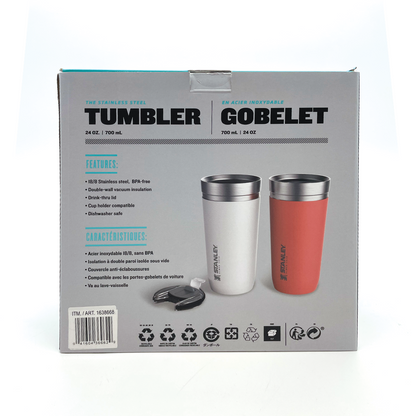 Stanley 24 oz. Stainless Steel Tumbler Set