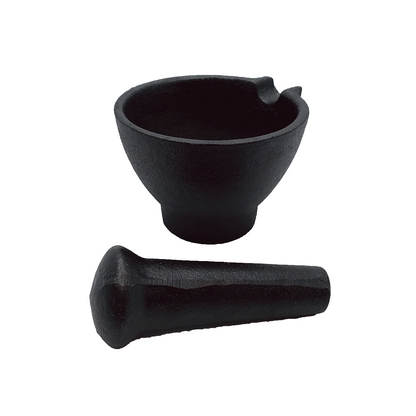 Cast Iron Mortar and Pestle